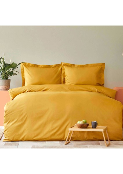 Ranforce Pamuklu Çarşafı Lastikli Çift Kişilik Nevresim Takımı