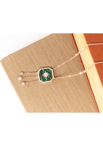 Pırlanta Kadın 925 Ayar Gümüş Swarovski Taşlı Kolye GKL00074-047 fiyatları