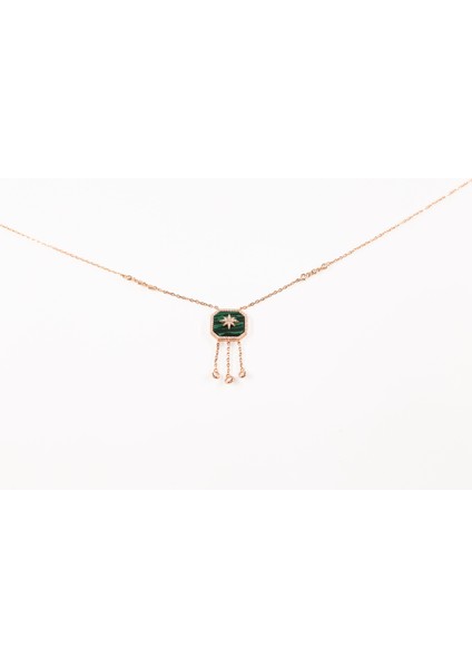 Pırlanta Kadın 925 Ayar Gümüş Swarovski Taşlı Kolye GKL00074-047 modelleri