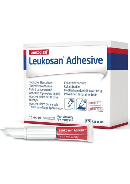 Leukosan Adhesive Doku Yapıştırıcı 10 x 0.7ml