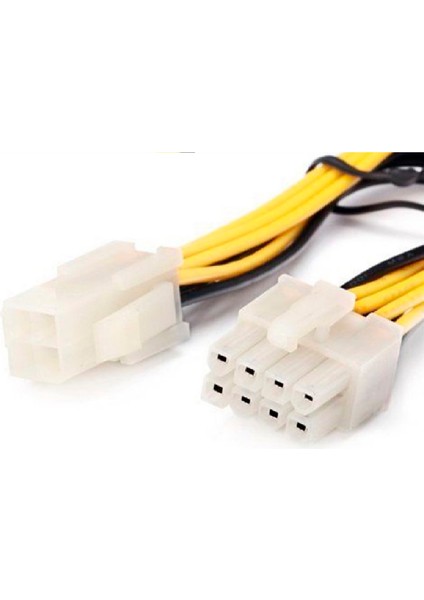 4 Pin To 8 Pin Molex 4 Pin Dişi 8 Pin Erkek Cpu Güç Dönüştürücü K