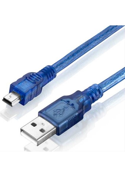 1 Metre 5 Pin Mini USB Erkek USB 2.0 Mini USB B Kablo Mp3 Kamera modelleri