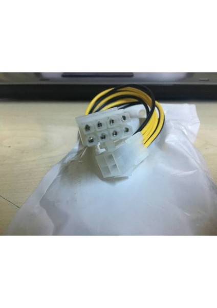 4 Pin Dişi Power 8 Pin Erkek Power Çevirici 4 Pin 8 Pin Power Çevirici