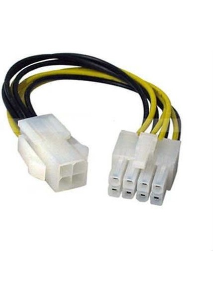 4 Pin Dişi Power 8 Pin Erkek Power Çevirici 4 Pin 8 Pin Power Çevirici