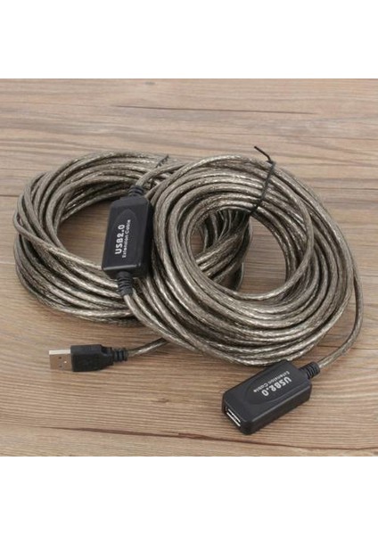 20 Metre Extension USB Uzatma Kablosu Dişi Erkek USB 2.0 Am-Fm Gü