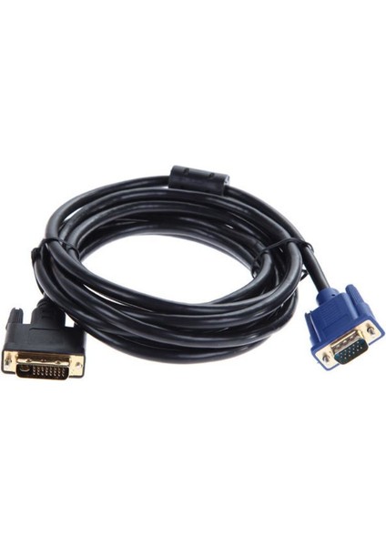 3 Metre 24+5 DVI To VGA Kablo 3 Metre DVI VGA Kablo 3 Metre VGA DVI Kablo