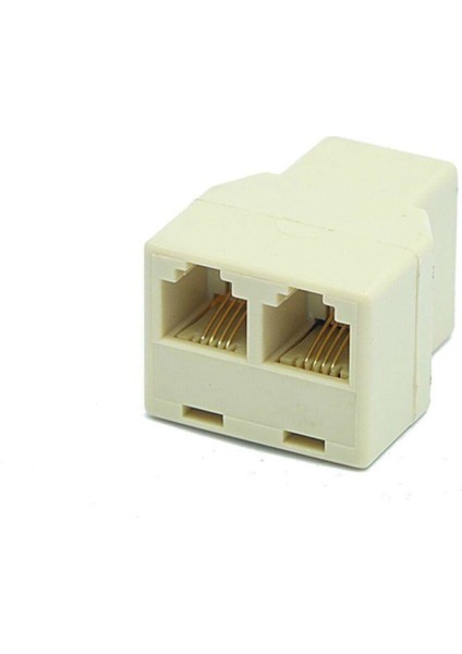 RJ11 Çoklayıcı 2 Port Telefon Çoklayıcı 2 Li Hat Çoklayıcı Telefon Hat Çoğaltıcı