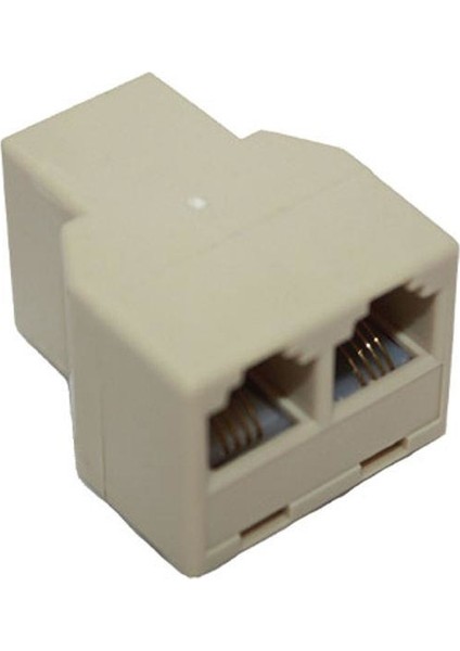 RJ11 Çoklayıcı 2 Port Telefon Çoklayıcı 2 Li Hat Çoklayıcı Telefon Hat Çoğaltıcı