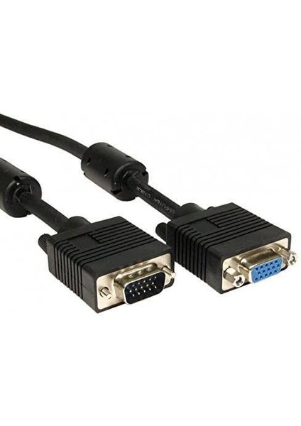 2 Metre VGA Uzatma Kablosu Erkek Dişi VGA Kablo