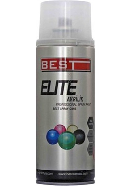 Elite 9005 Mat Siyah Akrılık Sprey Boya