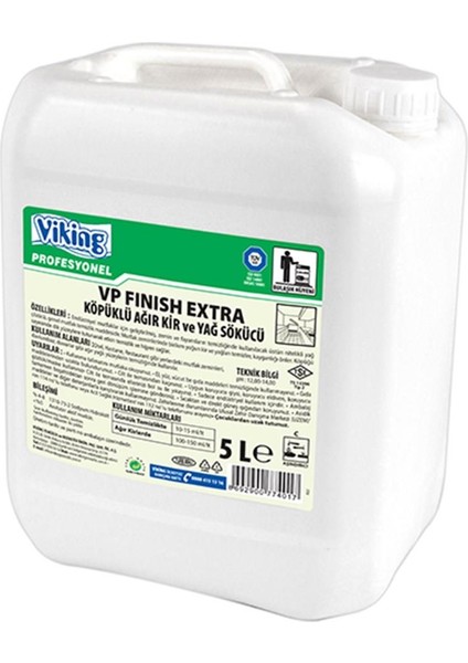 Vp Finish Extra Köpüklü Agır Yağ Kir Sök. 5 Lt