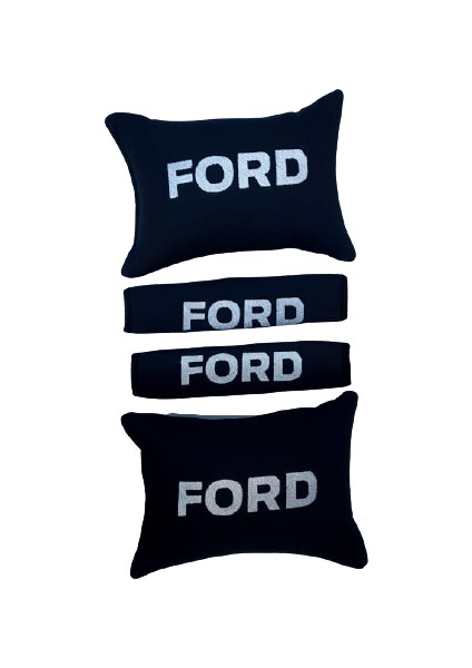 Ford Nakışlı Boyun Yastığı Konfor Seti