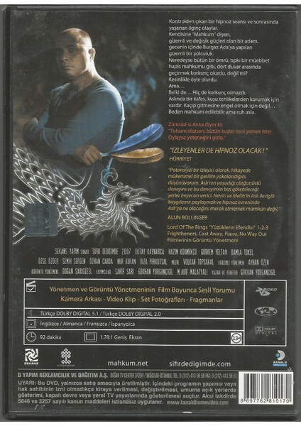 Sıfır Dediğimde DVD