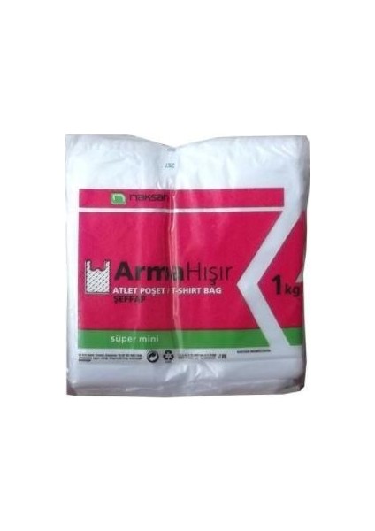Şeffaf Poşet Süper Mini 1 kg