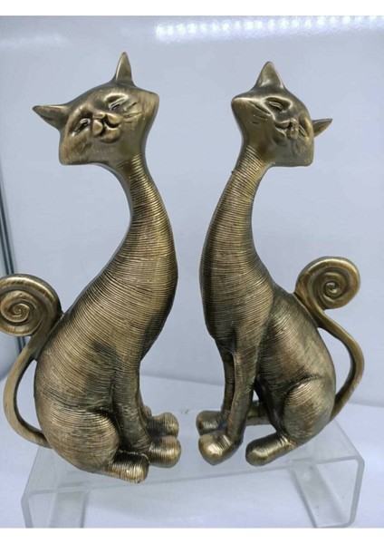 Looney Tunes 2li Altın Kedi Biblo