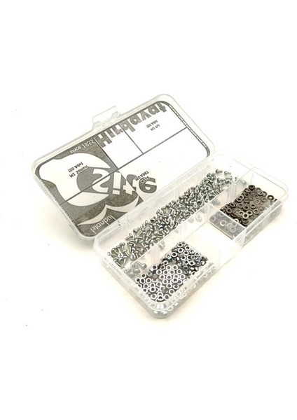 M2X4 Ysb Vida Somun ve Pul Seti, 450 Parça