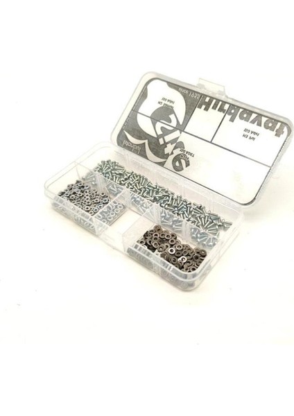 M2X6 Ysb Vida Somun ve Pul Seti, 450 Parça