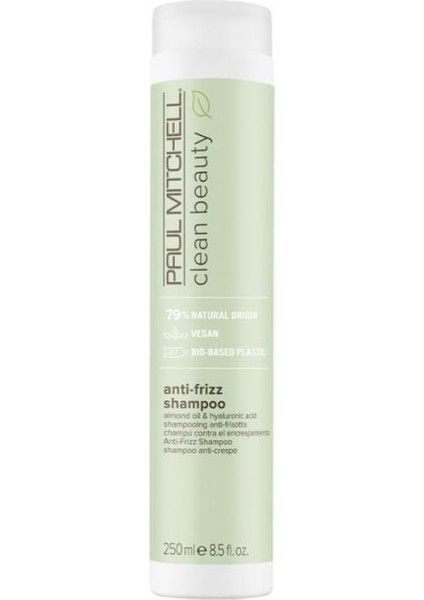 Clean Beauty Anti-Frizz Kabarma Önleyici Şampuan 250ML