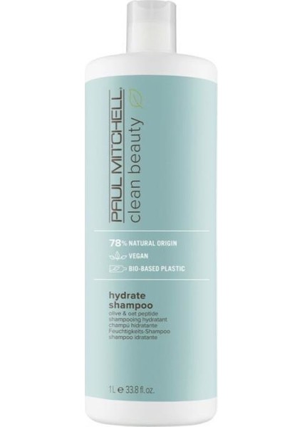 Clean Beauty Hydrate Nemlendirici Şampuan 1000ML