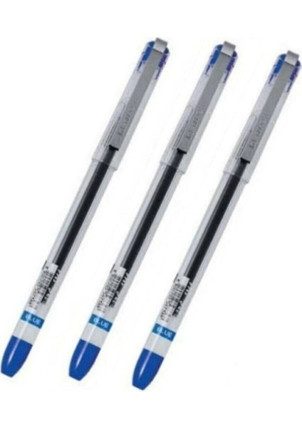 My Gel 0.5mm Mavi Ince Iğne Uçlu Jel Kalem 3 Adet