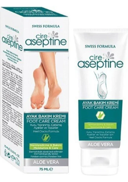 Cire Aseptine Cireaseptine Ayak Bakım Kremi 75 Ml