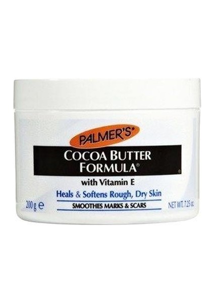 Palmers Cocoa Butter Formula Jar 200G Kakao Yağlı Vücut Bakım Kremi
