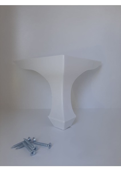 Lükens 14 cm Beyaz Mobilya Ayağı (4 Adet) modelleri