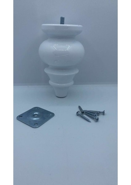 Safir 14 cm Beyaz Modern Mobilya Ayağı (4 Adet) fiyatları
