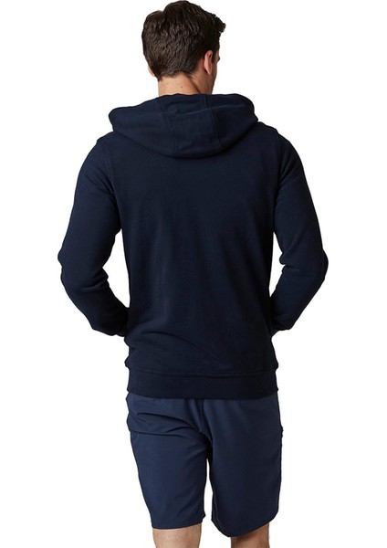 Helly Hansen Hh Hh Logo Full Zıp Hoodıe Lacivert Erkek Sweatshirt 34163-597