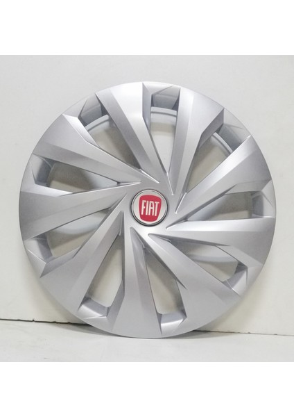 Fiat Uyumlu Jant Kapağı 15 Inç 4 Adet ( 1 Takım ) + Amblem
