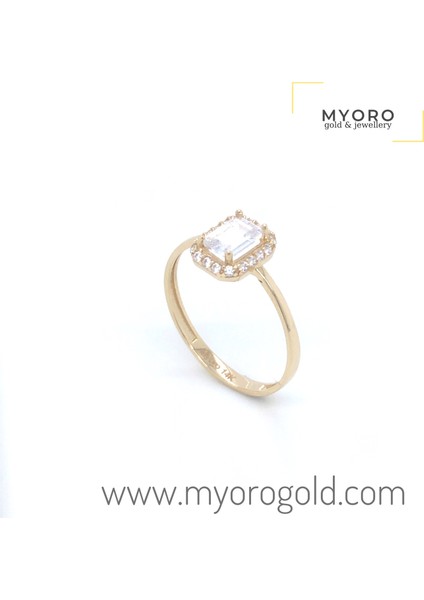 Myoprogold 14 Ayar Baget Zarif Altın Yüzük fiyatları
