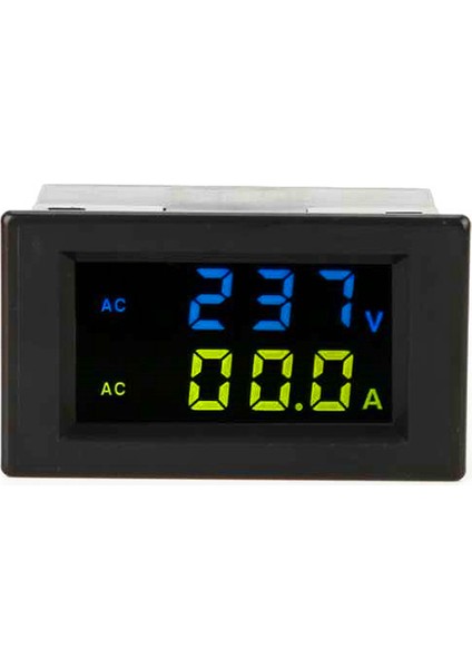 D85-2042A Çift Dijital Ekran LCD Voltmetre Ampermetre (Yurt Dışından)