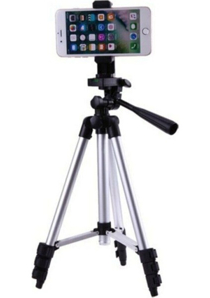 135 Cmtripod + Tripot Taşıma Çantası + Cep Telefon Tutacağı