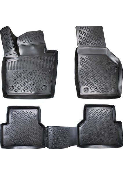 Audi Q3 3D Havuzlu Paspas 2011-2018 Arası