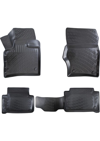 Audi Q7 3D Havuzlu Paspas 2006-2015 Arası