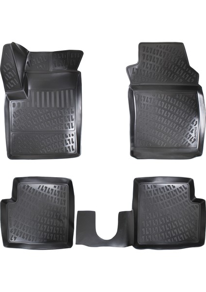 Fiat 500 3D Havuzlu Paspas 2007 Sonrası