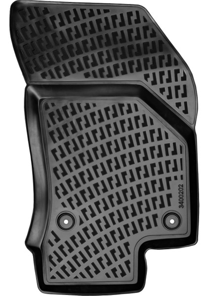 Volkswagen Golf 7 3D Havuzlu Paspas 2013-2019 Arası modelleri