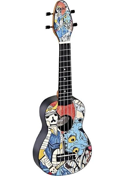 K2-Sr Keiki Sopranino Ukulele Set (Samurai)