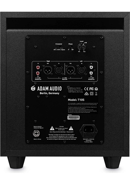 ADAM Audio T10S 10 Inç Aktif Subwoofer