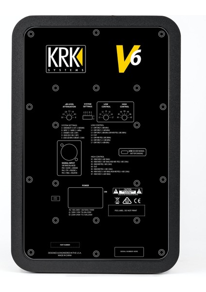 V6S4 6" Stüdyo Monitörü