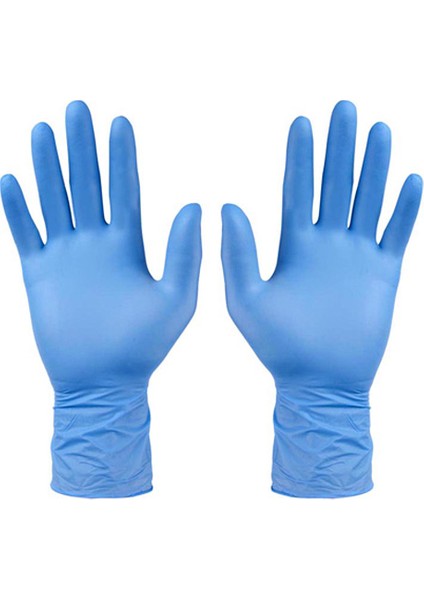Mavi Nitril Eldiven (L)