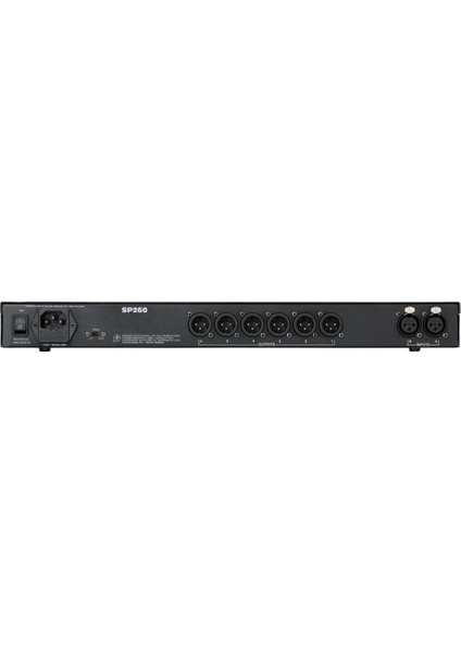 SP260 2x6 Rack Tipi Processor