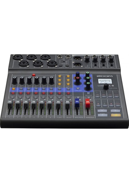 LiveTrak L-8 8-Kanal Dijital Mikser Recorder