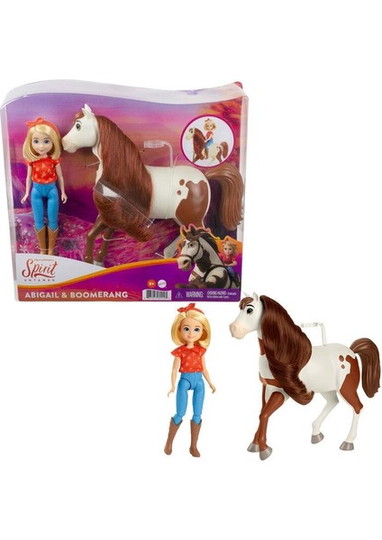 Dw Spirit Bebek ve Atı Abigail-Boomerang GXF20-GXF23 Lisanslı Ürün
