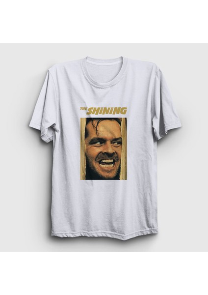 Unisex Beyaz Cover Film The Shining T-Shirt