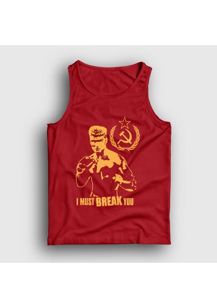 Unisex Kırmızı Soviet ivan Drago Film Rocky Atlet