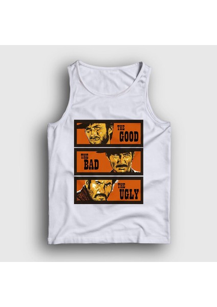 Unisex Beyaz Trio Film The Good The Bad And The Ugly Atlet