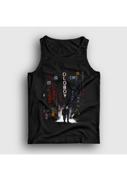 Unisex Siyah Cover Film Oldboy Atlet