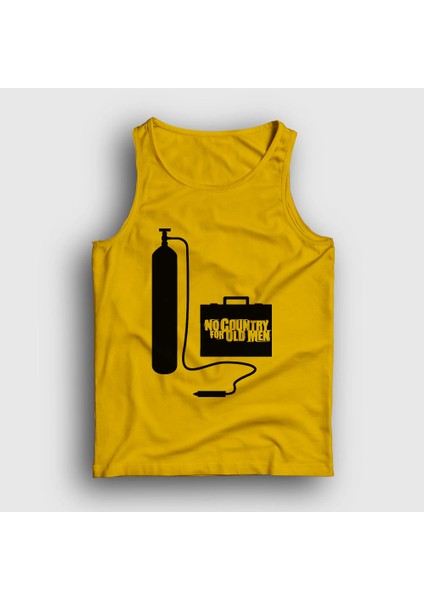 Unisex Sarı Cgun Film No Country For Old Men Atlet