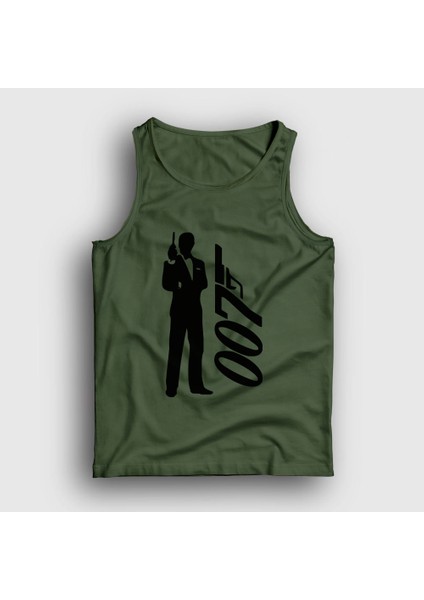 Unisex Haki Tuxedo Film James Bond Atlet